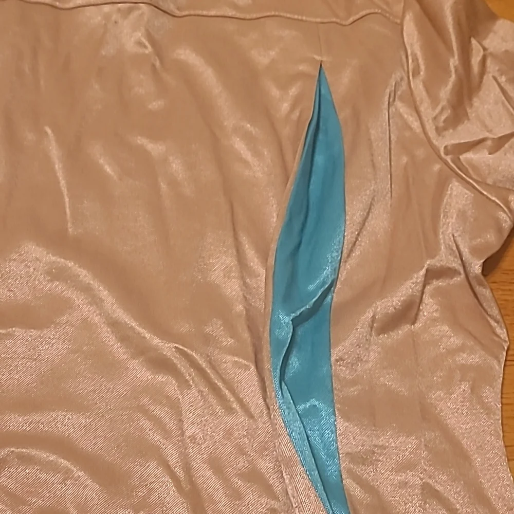 Vintage Puma Gold and Teal Tracksuit Jacket Size XL
